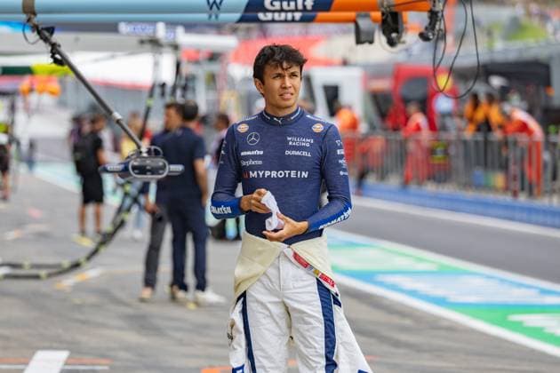 Red Bull Ring, Spielberg, Austria. 28.June.2024; Alexander Albon of Thailand and Williams Racing during Formula One Austrian Grand Prix  (258011588)