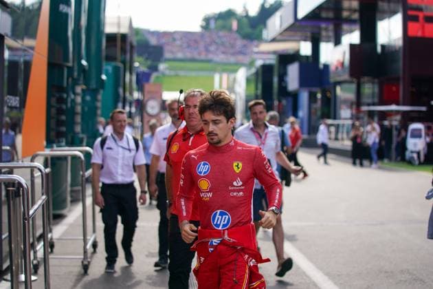 Formula 1 Championship - Formula 1 Qatar Airways Austrian Grand Prix 2024 - Practice 1 Charles Leclerc (MON) - Scuderia Ferrari - Ferrari SF-24 - Ferrari during Sprint Qualify session of Formula 1 Qatar Airways Austrian Grand Prix 2024, RedBull Ring, Spielberg, Austria 28th June 2024 Austria Austria  Copyright: xIPAxSport ABACAx