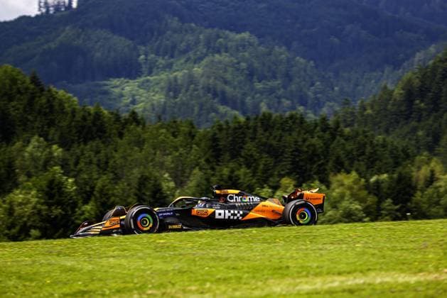 Formula 1 Championship - Formula 1 Qatar Airways Austrian Grand Prix 2024 - Practice 1 Oscar Piastri (AUS) - McLaren Formula 1 Team - McLaren MCL38 - Mercedes during Free Practice 1 of Formula 1 Qatar Airways Austrian Grand Prix 2024, RedBull Ring, Spielberg, Austria 28th June 2024 Austria Austria  Copyright: xIPAxSport ABACAx