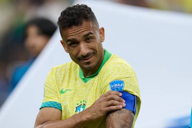 RECORD DATE NOT STATED Copa America USA 2024 Paraguay vs Brazil Danilo of Brazil during the CONMEBOL Copa America 2024 group D match between Paraguay and Brazil, at Allegiant Stadium, on June 28, 2024 in Las Vegas, Nevada, United States. LAS VEGAS NEVADA UNITED STATES  Copyright: xJorgexMartinezx 20240628201353_CA_GD_2024_PAR_BRA_BRAZIL38