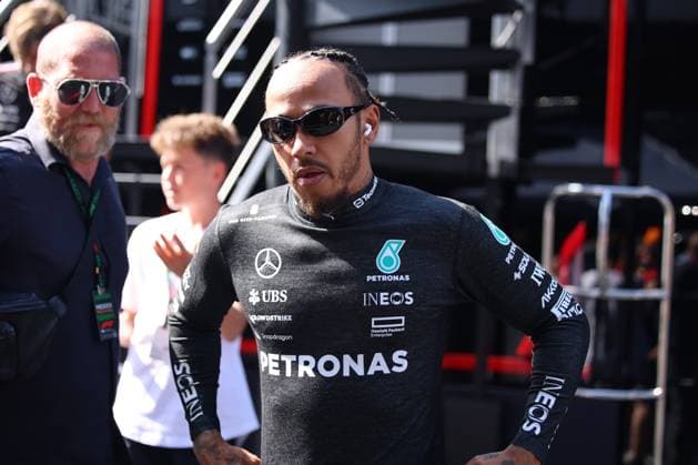 44 Lewis Hamilton Mercedes AMG Petronas Formula One Team, 44 , Sprint Qualifying, AUT, Austria, Formula 1 World Championship, Austrian Grand Prix, 28 06 2024 AUT, Formula 1, Red Bull Ring, Austrian Grand Prix Spielberg Copyright: xEibner-Pressefoto Grafx EP_AGF