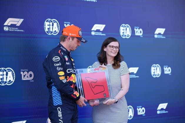 1 Max Verstappen Oracle Red Bull Racing, 01 , Pole Position, Sprint Qualifying, AUT, Austria, Formula 1 World Championship, Austrian Grand Prix, 28 06 2024 AUT, Formula 1, Red Bull Ring, Austrian Grand Prix Spielberg Copyright: xEibner-Pressefoto Grafx EP_AGF