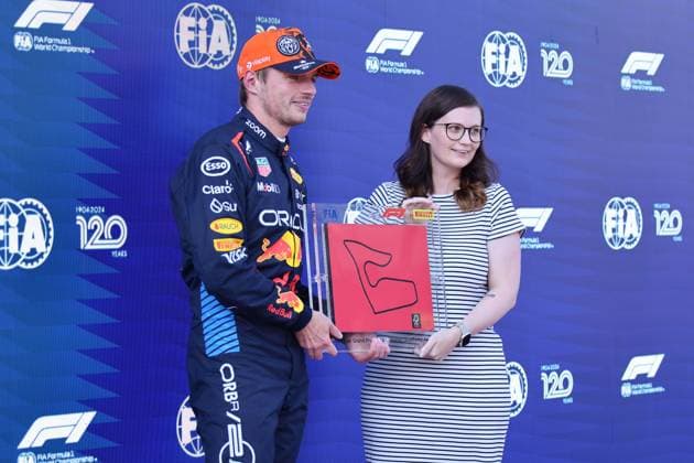 1 Max Verstappen Oracle Red Bull Racing, 01 , Pole Position, Sprint Qualifying, AUT, Austria, Formula 1 World Championship, Austrian Grand Prix, 28 06 2024 AUT, Formula 1, Red Bull Ring, Austrian Grand Prix Spielberg Copyright: xEibner-Pressefoto Grafx EP_AGF