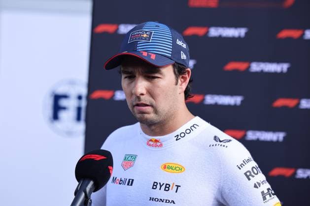 11 Sergio Checo Perez Oracle Red Bull Racing, 11 , Interview, Sprint Qualifying, AUT, Austria, Formula 1 World Championship, Austrian Grand Prix, 28 06 2024 AUT, Formula 1, Red Bull Ring, Austrian Grand Prix Spielberg Copyright: xEibner-Pressefoto Grafx EP_AGF