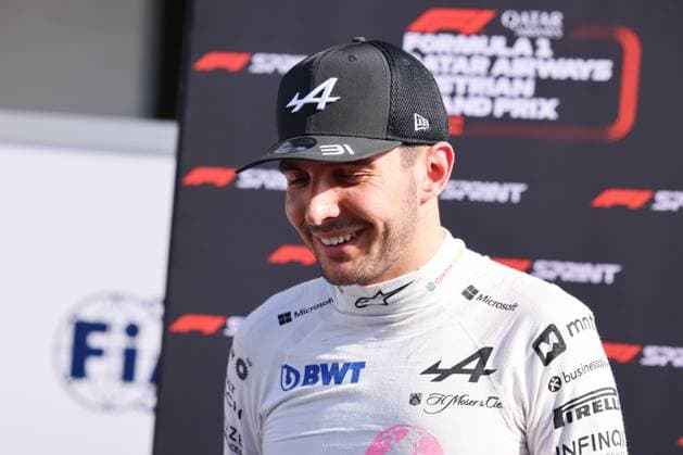 31 Esteban Ocon BWT Alpine F1 Team, 31 , Interview, Sprint Qualifying, AUT, Austria, Formula 1 World Championship, Austrian Grand Prix, 28 06 2024 AUT, Formula 1, Red Bull Ring, Austrian Grand Prix Spielberg Copyright: xEibner-Pressefoto Grafx EP_AGF