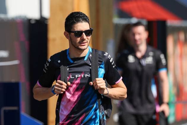 Arrival at the paddock, Esteban Ocon Alpine , Sprint, Austrian Grand Prix, Motorsport, Men, Formula 1, 29 06 2024 Spielberg Styria Austria Copyright: xkolbert-press ChristianxKolbertx