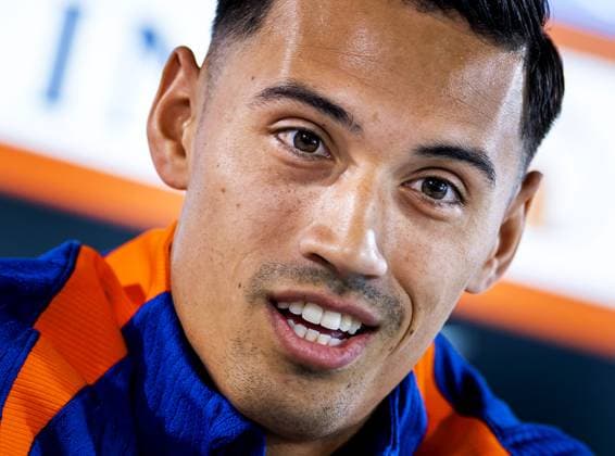 WOLFSBURG - Tijjani Reijnders during a media moment of the Dutch national team, Nationalteam in the Volkswagen Arena on June 29, 2024 in Wolfsburg, Germany. The Dutch national team is preparing for the eighth finals at the European Football Championship in Germany against Romania. ANP KOEN VAN WEEL UEFA EURO, EM, Europameisterschaft,Fussball 2024 Germany 2024 xVIxANPxSportx xxANPxIVx 502319239 originalFilename: 502319239.jpg