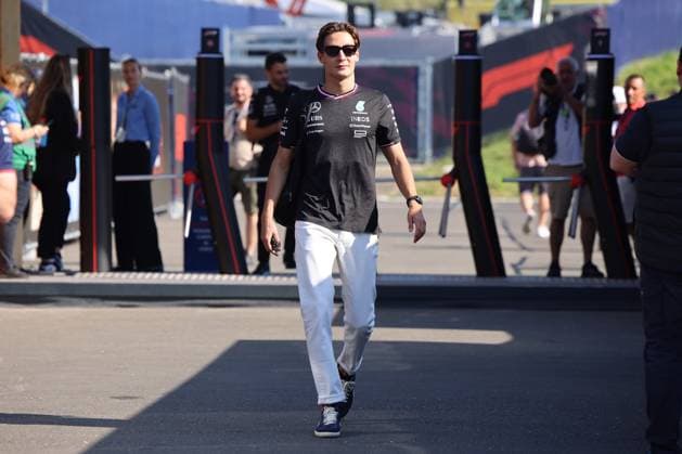 63 George Russell Mercedes AMG Petronas Formula One Team, 63 , AUT, Austria, Formula 1 World Championship, Austrian Grand Prix, 29 06 2024 AUT, Formula 1, Red Bull Ring, Austrian Grand Prix Spielberg Copyright: xEibner-Pressefoto Grafx EP_AGF