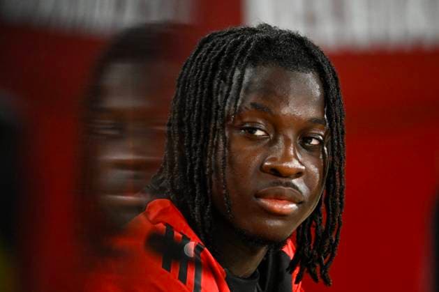 Belgium Media Activities - UEFA EURO, EM, Europameisterschaft,Fussball 2024 29 06 2024 FREIBERG AM NECKA, GERMANY - JUNE 29 : Bakayoko Johan forward of Belgium talking to the press during a press conference, PK, Pressekonferenz of the Belgian Red Devils at the UEFA EURO 2024 European Football Championship tournament on June 29, 2024 in Freiberg am Necka, Germany, 29 06 2024 Freiberg am Necka Germany  Copyright: xPeterxDexVoechtx