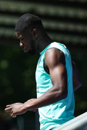 SOCCER - UEFA EURO, EM, Europameisterschaft,Fussball 2024 BERLIN,GERMANY,29.JUN.24 - SOCCER -UEFA EURO 2024, OEFB, Oesterreichischer Fussball-Bund, training. Image shows Kevin Danso (AUT).  GEPAxpictures xArminxRauthner