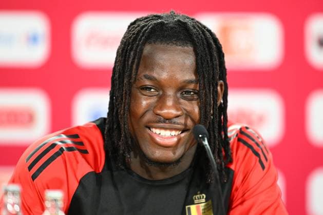 Belgium Media Activities - UEFA EURO, EM, Europameisterschaft,Fussball 2024 29 06 2024 FREIBERG AM NECKA, GERMANY - JUNE 29 : Bakayoko Johan forward of Belgium talking to the press during a press conference, PK, Pressekonferenz of the Belgian Red Devils at the UEFA EURO 2024 European Football Championship tournament on June 29, 2024 in Freiberg am Necka, Germany, 29 06 2024 Freiberg am Necka Germany  Copyright: xVincentxKalutx