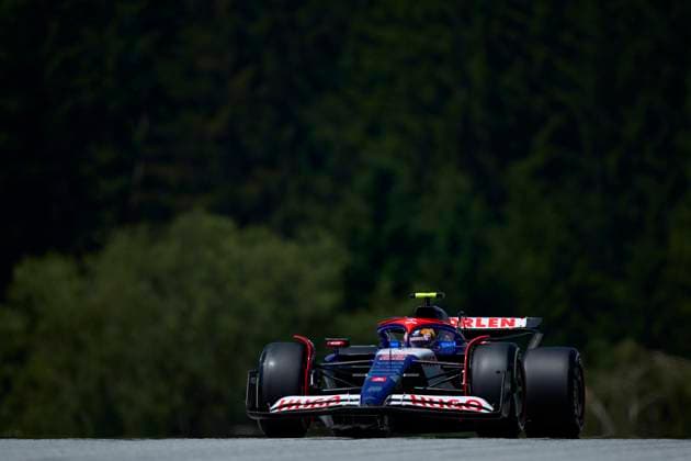 F1 Grand Prix of Austria - Sprint Race Zhou Guanyu of China driving the (24) Stake F1 Team Kick Sauber C44 Ferrari on track during the Sprint Race ahead the F1 Grand Prix of Austria at Red Bull Ring on June 29, 2024, in Spielberg, Austria. Spielberg Red Bull Ring Spielberg Austria RL_GPF1AT24_00665 Copyright: xRicardoxLarreinax