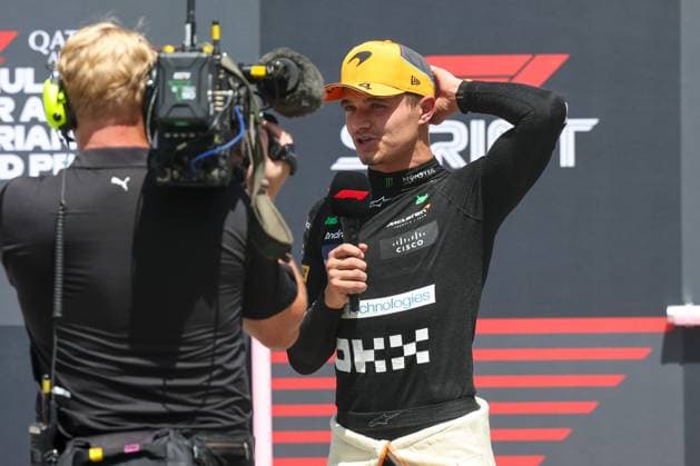 3 Place Lando Norris McLaren , Sprint, Grand Prix of Austria, Motorsport, Men, Formula 1, 29 06 2024 Spielberg Styria Austria Copyright: xkolbert-press ChristianxKolbertx
