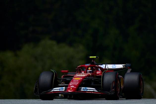 F1 Grand Prix of Austria - Sprint Race Carlos Sainz of Spain driving the (55) Scuderia Ferrari SF-24 on track during the Sprint Race ahead the F1 Grand Prix of Austria at Red Bull Ring on June 29, 2024, in Spielberg, Austria. Spielberg Red Bull Ring Spielberg Austria RL_GPF1AT24_00672 Copyright: xRicardoxLarreinax