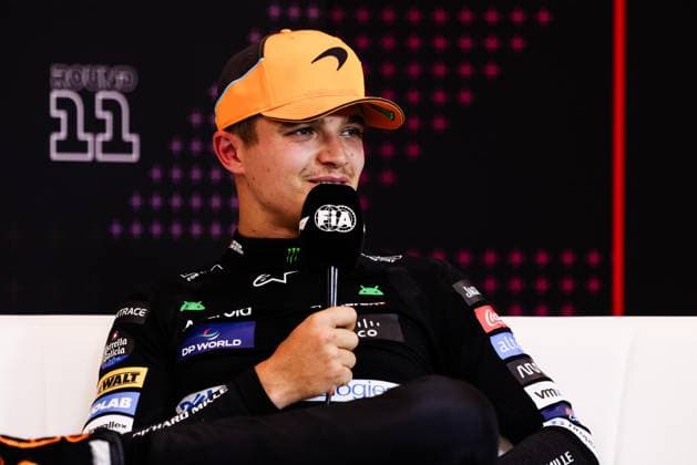 FORMULA 1 - GP of Austria 2024 SPIELBERG,AUSTRIA,29.JUN.24 - MOTORSPORTS, FORMULA 1 - Grand Prix of Austria, Red Bull Ring, sprint race. Image shows Lando Norris (GBR McLaren).  GEPAxpictures xDanielxGoetzhaber