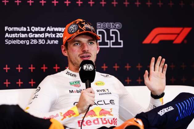 FORMULA 1 - GP of Austria 2024 SPIELBERG,AUSTRIA,29.JUN.24 - MOTORSPORTS, FORMULA 1 - Grand Prix of Austria, Red Bull Ring, sprint race. Image shows Max Verstappen (NED Red Bull Racing).  GEPAxpictures xDanielxGoetzhaber
