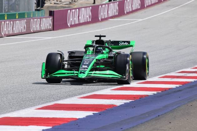 77 Valtteri Bottas Stake F1 Team Kick Sauber, 77 , Sprint race, AUT, Austria, Formula 1 World Championship, Austrian Grand Prix, 29 06 2024 AUT, Formula 1, Red Bull Ring, Austrian Grand Prix Spielberg Copyright: xEibner-Pressefoto Grafx EP_AGF