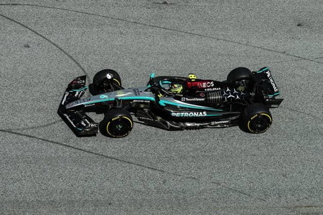 44 Lewis Hamilton GBR, Mercedes AMG Petronas F1 Team , F1 Grand Prix of Austria at Red Bull Ring on June 29, 2024 in Spielberg, Austria Photo by HOCH ZWEI Spielberg Austria