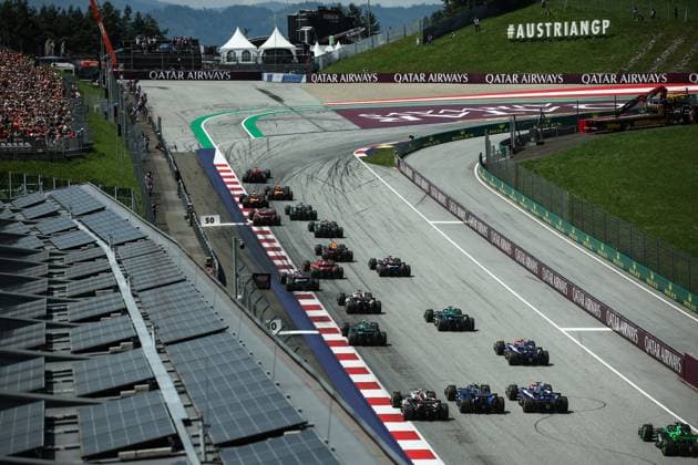 Start Sprint, F1 Grand Prix of Austria at Red Bull Ring on June 29, 2024 in Spielberg, Austria Photo by HOCH ZWEI Spielberg Austria