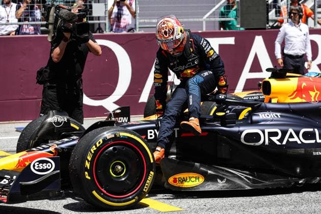 1 Max Verstappen NLD, Oracle Red Bull Racing , F1 Grand Prix of Austria at Red Bull Ring on June 29, 2024 in Spielberg, Austria Photo by HOCH ZWEI Spielberg Austria