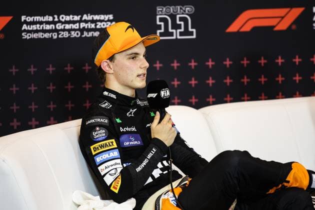 81 Oscar Piastri AUS, McLaren Formula 1 Team , F1 Grand Prix of Austria at Red Bull Ring on June 29, 2024 in Spielberg, Austria Photo by HOCH ZWEI Spielberg Austria