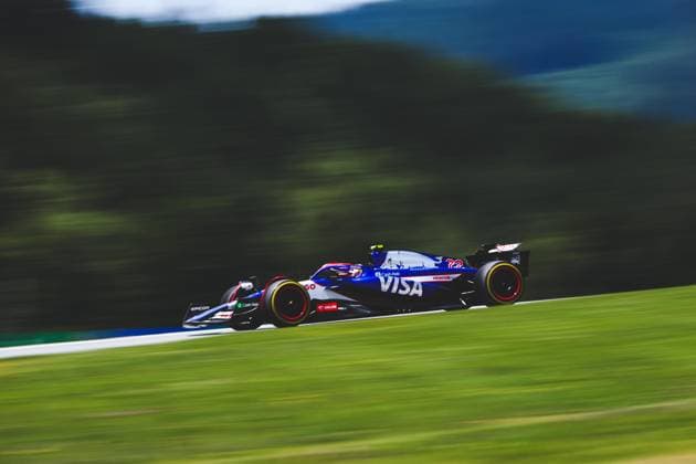 FORMULA 1 - GP of Austria 2024 SPIELBERG,AUSTRIA,29.JUN.24 - MOTORSPORTS, FORMULA 1 - Grand Prix of Austria, Red Bull Ring, sprint race. Image shows Yuki Tsunoda (JPN VCARB).  GEPAxpictures xDanielxGoetzhaber
