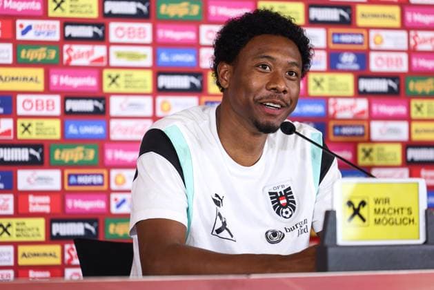 SOCCER - UEFA EURO, EM, Europameisterschaft,Fussball 2024 BERLIN,GERMANY,29.JUN.24 - SOCCER -UEFA EURO 2024, OEFB, Oesterreichischer Fussball-Bund, press conference, PK, Pressekonferenz Image shows David Alaba (AUT). GEPAxpictures xArminxRauthner