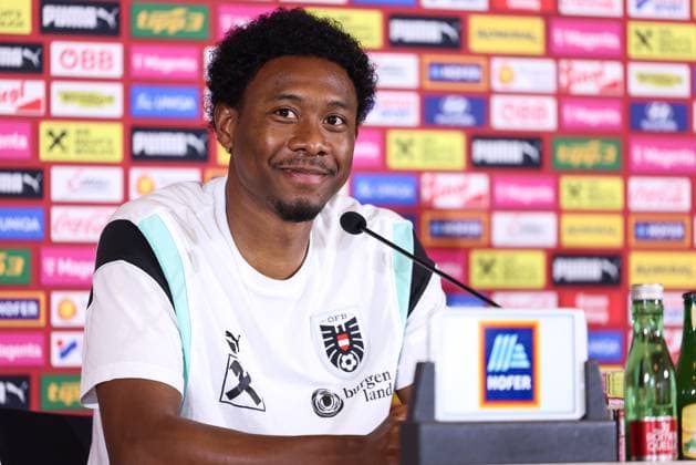 SOCCER - UEFA EURO, EM, Europameisterschaft,Fussball 2024 BERLIN,GERMANY,29.JUN.24 - SOCCER -UEFA EURO 2024, OEFB, Oesterreichischer Fussball-Bund, press conference, PK, Pressekonferenz Image shows David Alaba (AUT). GEPAxpictures xArminxRauthner