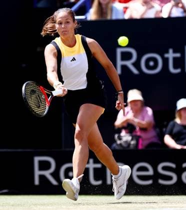 Daria Kasatkina during the Women s Singles Final. Rothesay International Eastbourne, Day 7, Tennis, Devonshire Park, Eastbourne, UK - 29 June 2024  Copyright: xJamesxMarsh Shutterstockx 14555509s