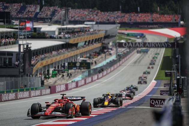 Foto IPP Enrico Schiavi Spielberg 29-06-2024 Formula 1 F1 Gran Premio di Austria 2024 Sprint Race nella foto: Charles Leclerc - Ferrari Spielberg italy  Copyright: xR4924_italyphotopressx