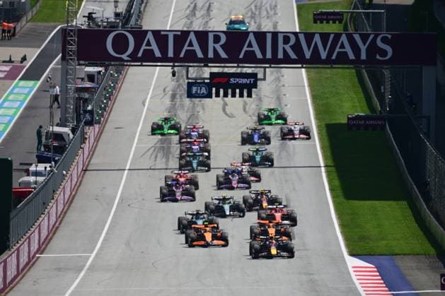 F1 Grand Prix of Austria - Sprint & Qualifying The sprint race of the Austrian GP, the 11th round of the Formula 1 World Championship, WM, Weltmeisterschaft 2024, is starting in Red Bull Ring, Spielberg Bei Knittenfeld, Stirya, Austria, on June 29, 2024. Spielberg Bei Knittenfeld Stirya Austria  Copyright: xAndreaxDiodatox originalFilename:diodato-notitle240629_npqoV.jpg