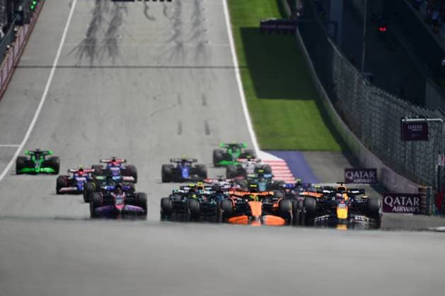 F1 Grand Prix of Austria - Sprint & Qualifying The sprint race of the Austrian GP, the 11th round of the Formula 1 World Championship, WM, Weltmeisterschaft 2024, is starting in Red Bull Ring, Spielberg Bei Knittenfeld, Stirya, Austria, on June 29, 2024. Spielberg Bei Knittenfeld Stirya Austria  Copyright: xAndreaxDiodatox originalFilename:diodato-notitle240629_npFXD.jpg