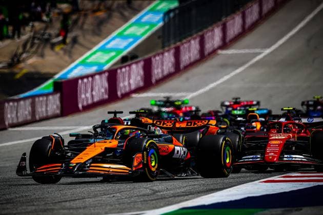 81 Oscar Piastri, (AUS) McLaren Mercedes during the Austrian GP, Spielberg 27-30 June 2024, Formula 1 World Championship, WM, Weltmeisterschaft 2024.  Copyright: xFedericoxBasile IPAxSportx xipa-x xx IPA_47593419 IPA_Agency_IPA47593419