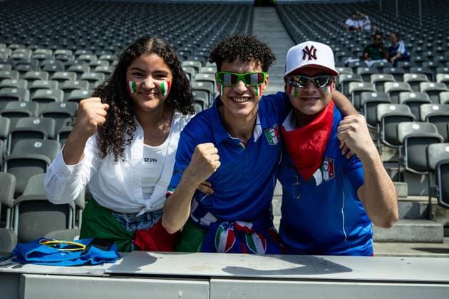 EURO 2024, Switzerland - Italy, Fans before the match