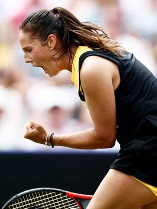 Daria Kasatkina celebrates during the Women s Singles Final. Rothesay International Eastbourne, Day 7, Tennis, Devonshire Park, Eastbourne, UK - 29 June 2024  Copyright: xJamesxMarsh Shutterstockx 14555509ar