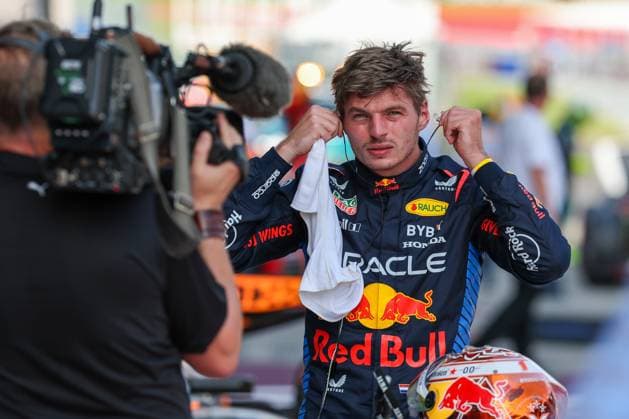 Pole position for the race, Max Verstappen Red Bull , Qualifying, Austrian Grand Prix, Motorsport, Men, Formula 1, 29 06 2024 Spielberg Styria Austria Copyright: xkolbert-press ChristianxKolbertx