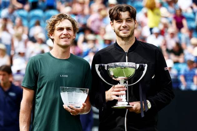 Tennis, ATP Tournament in Eastbourne, Final, Fritz - Purcell