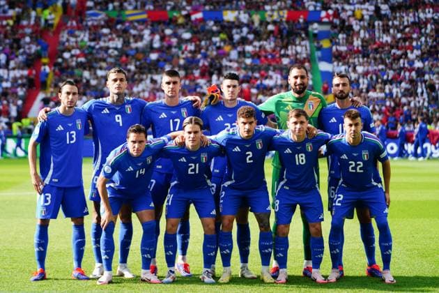 Team photo Italy GER, Switzerland vs Italy, European Football Championship, UEFA Euro 2024, Round of 16, 29 06 2024 GER, Switzerland vs Italy, European Football Championship, UEFA Euro 2024, Round of 16, 29 06 2024 Berlin Copyright: xEibner-Pressefoto MarcelxvonxFehrnx EP_MFN