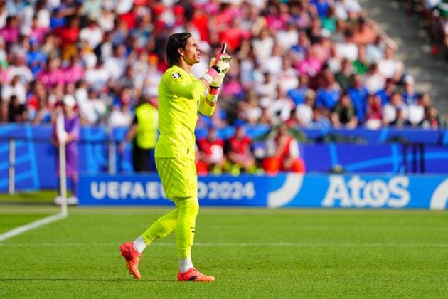 Yann Sommer Switzerland, 01 GER, Switzerland vs Italy, European Football Championship, UEFA Euro 2024, Round of 16, 29 06 2024 GER, Switzerland vs Italy, European Football Championship, UEFA Euro 2024, Round of 16, 29 06 2024 Berlin Copyright: xEibner-Pressefoto MarcelxvonxFehrnx EP_MFN