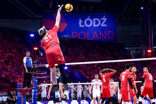 LODZ 29.06.2024 MECZ SIATKARSKA LIGA NARODOW 2024 PILKA SIATKOWA --- FIVB VOLLEYBALL NATIONS LEAGUE MATCH: POLSKA - FRANCJA --- POLAND - FRANCE N Z TOMASZ FORNAL FOT. PAWEL PIOTROWSKI 400mm.pl NEWSPIX.PL --- Newspix.pl POLAND OUT!  20240629PAP022