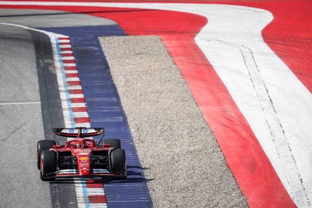 Foto IPP Enrico Schiavi Spielberg 29-06-2024 Formula 1 F1 Gran Premio di Austria 2024 Qualifiche nella foto: Charles Leclerc - Ferrari Spielberg italy  Copyright: xR4924_italyphotopressx