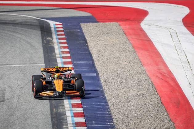 Foto IPP Enrico Schiavi Spielberg 29-06-2024 Formula 1 F1 Gran Premio di Austria 2024 Qualifiche nella foto: Lando Norris - McLaren Spielberg italy  Copyright: xR4924_italyphotopressx