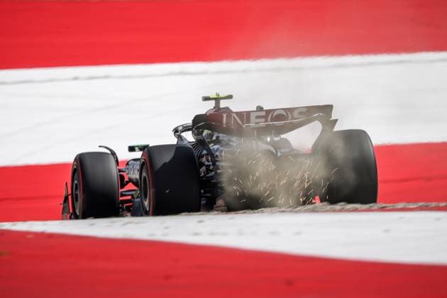 Foto IPP Enrico Schiavi Spielberg 29-06-2024 Formula 1 F1 Gran Premio di Austria 2024 Qualifiche nella foto: Lewis Hamilton - Mercedes Spielberg italy  Copyright: xR4924_italyphotopressx