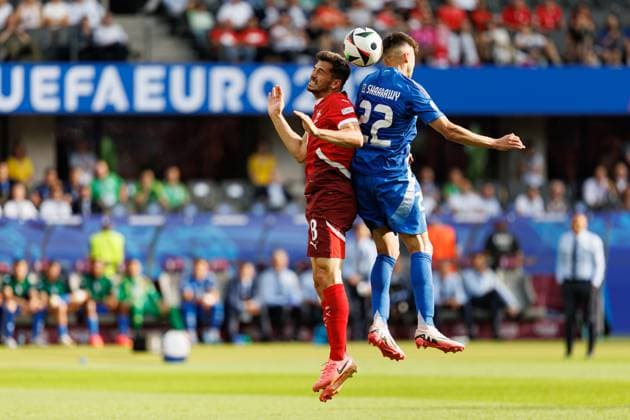 Remo Freuler, Stephan El Shaarawy seen during UEFA EURO, EM, Europameisterschaft,Fussball 2024 Round of 16 game between national teams of Switzerland and Italy at Olympiastadion, Berlin, Germany (Maciej Rogowski) Berlin Olympiastadion Germany Copyright: xMaciejxRogowskix suiita-18