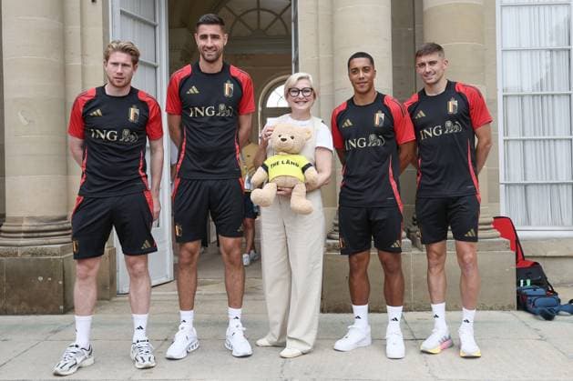 EURO 2024, Belgium national team, press event in Freiberg