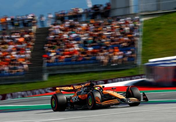 81 Oscar Piastri AUS, McLaren Formula 1 Team , F1 Grand Prix of Austria at Red Bull Ring on June 29, 2024 in Spielberg, Austria Photo by HOCH ZWEI Spielberg Austria