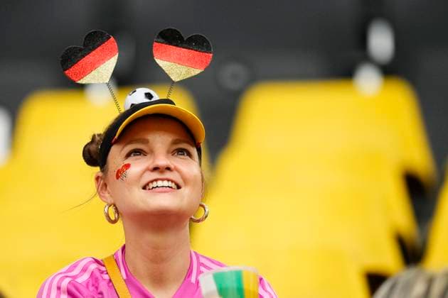 Germany v Denmark: Round of 16 - UEFA EURO, EM, Europameisterschaft,Fussball 2024 German supporter prior the UEFA EURO 2024 round of 16 match between Germany and Denmark at Football Stadium Dortmund on June 29, 2024 in Dortmund, Germany. Dortmund Germany  Copyright: xJosexBretonx originalFilename:bretonhernandez-germanyv240629_npgA8.jpg