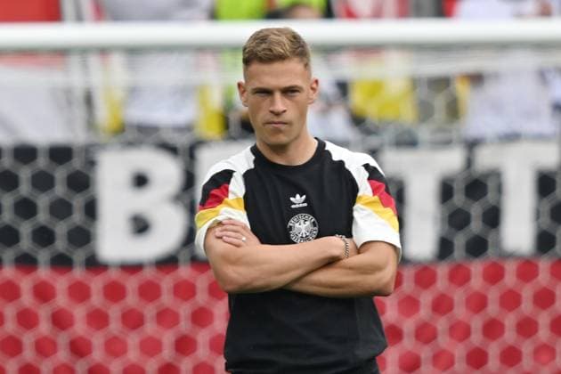 29 06 2024, xsltx, European Football Championship 2024 1 8 Final, Germany Denmark emspor, v l Joshua Kimmich Deutsche Fussball Nationalmannschaft DFB UEFA REGULATIONS PROHIBIT ANY USE OF PHOTOGRAPHS as IMAGE SEQUENCES and or QUASI VIDEO Dortmund