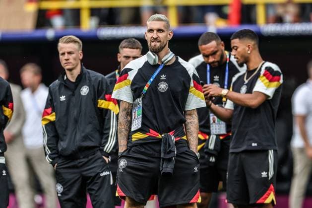 Sport, Football, UEFA EURO 2024 Round of 16 Germany Denmark 29 06 2024, BVB Stadium Dortmund Robert Andrich Germany, 23 Dortmund BVB Stadium Dortmund North Rhine-Westphalia Germany