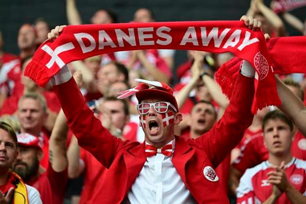 Fans Denmark, Germany vs Denmark, Football, UEFA Euro 2024, Round of 16, 29 06 2024 Dortmund North Rhine-Westphalia Germany Copyright: xkolbert-press MarcxNiemeyerx